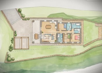 planimetria generata con Ai non rispecchia a pieno - Terreno edificabile Via Faldi 15, Nogarole Vicentino - foto 2