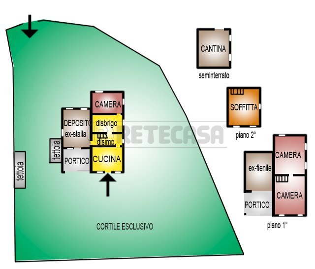 FR2507.jpg - Rustico Via San Nicolò 7, Montorso Vicentino - planimetria 1