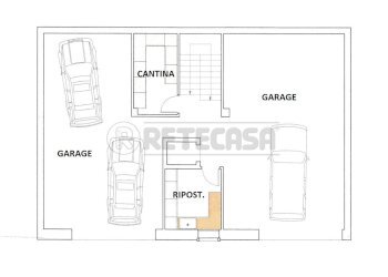 bozza progetto piano seminterrato - Terreno edificabile Arzignano - foto 10