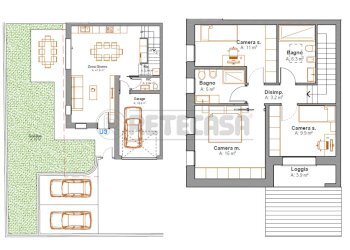 planimetria in grafica unita 3 - Porzione di casa Vicenza - foto 24