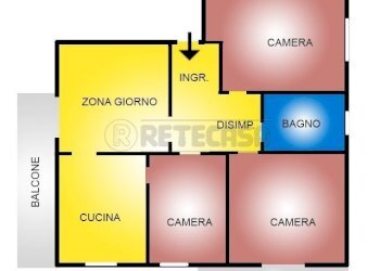 Retecasa_Valdagno - Planimetria - Appartamento Valdagno - foto 15
