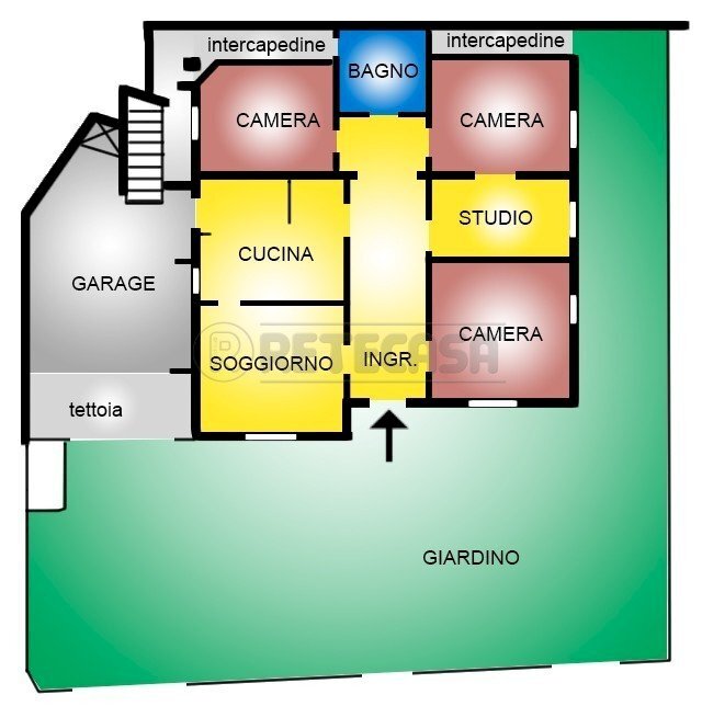Retecasa_Valdagno - Planimetria - Apartment Valdagno - floor plans 1