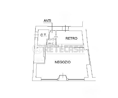 Retecasa_Cornedo - Commercial Premises Via Villa 1, Castelgomberto - floor plans 1