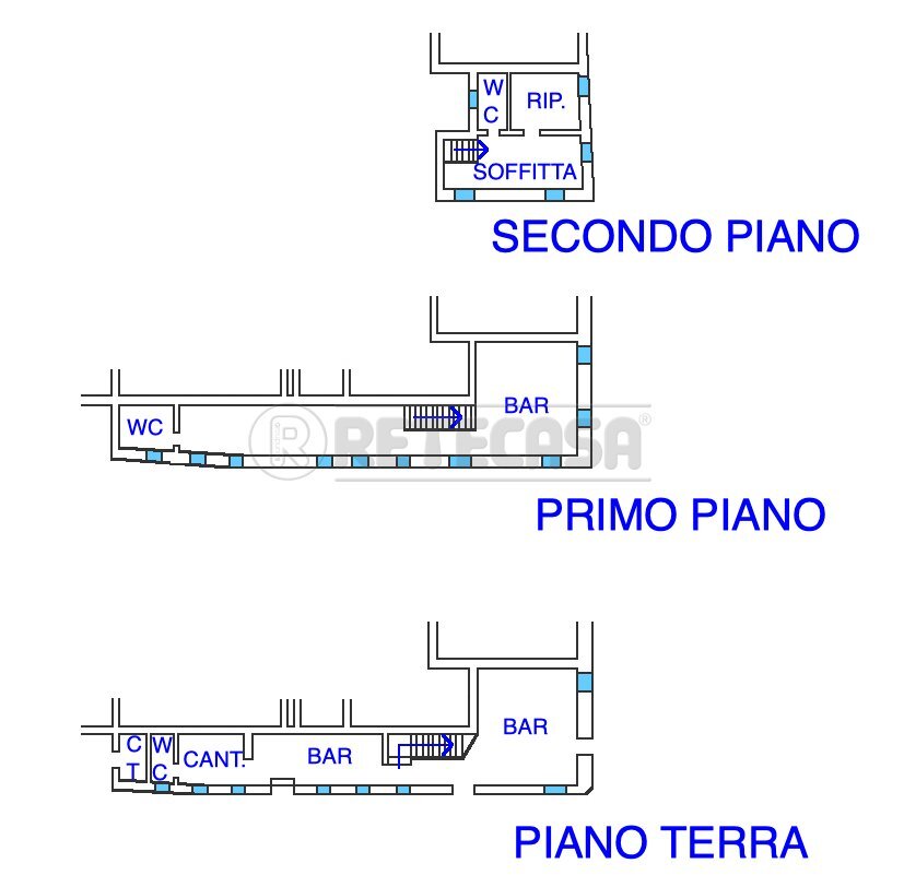 PLANIMETRIA - Locale Commerciale VIA UDINE  81, Mortegliano - planimetria 1