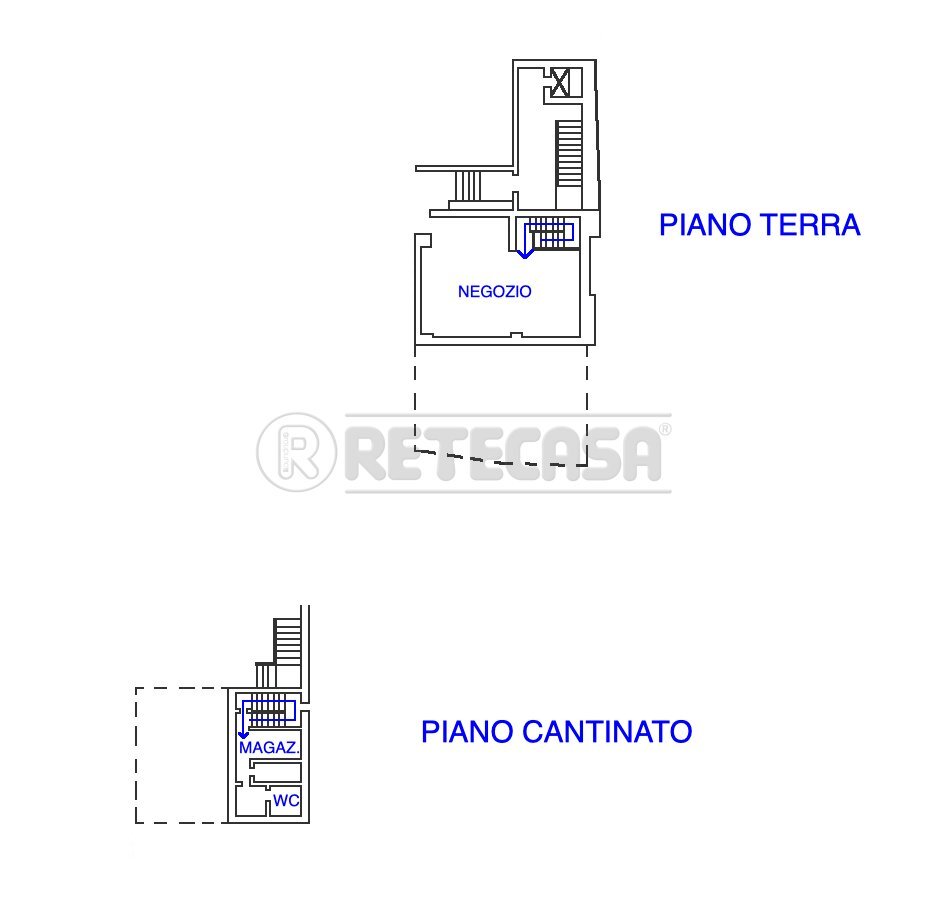 PLANIMETRIA - Commercial Premises VIA PAOLO SARPI 3, Udine - floor plans 1