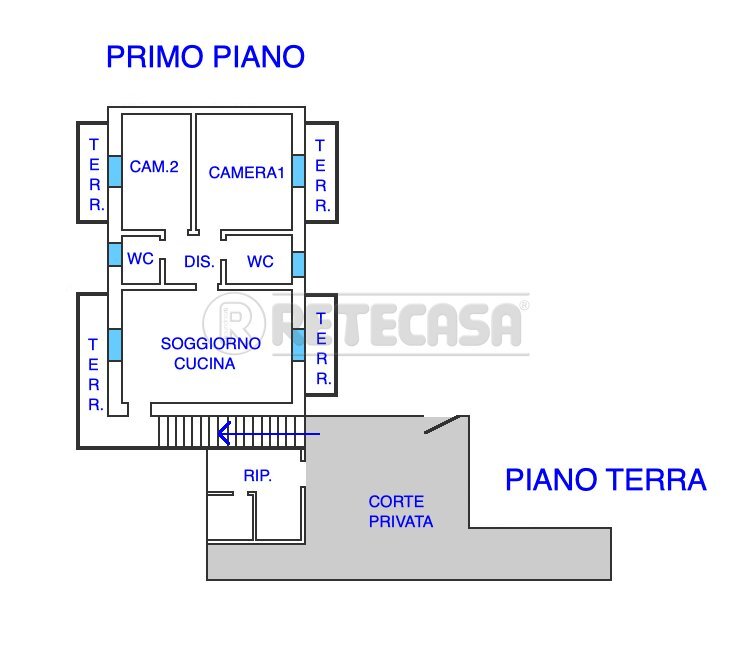 PLANIMETRIA - Appartamento VIA 3 APRILE 1077 21, Chiopris-Viscone - planimetria 1