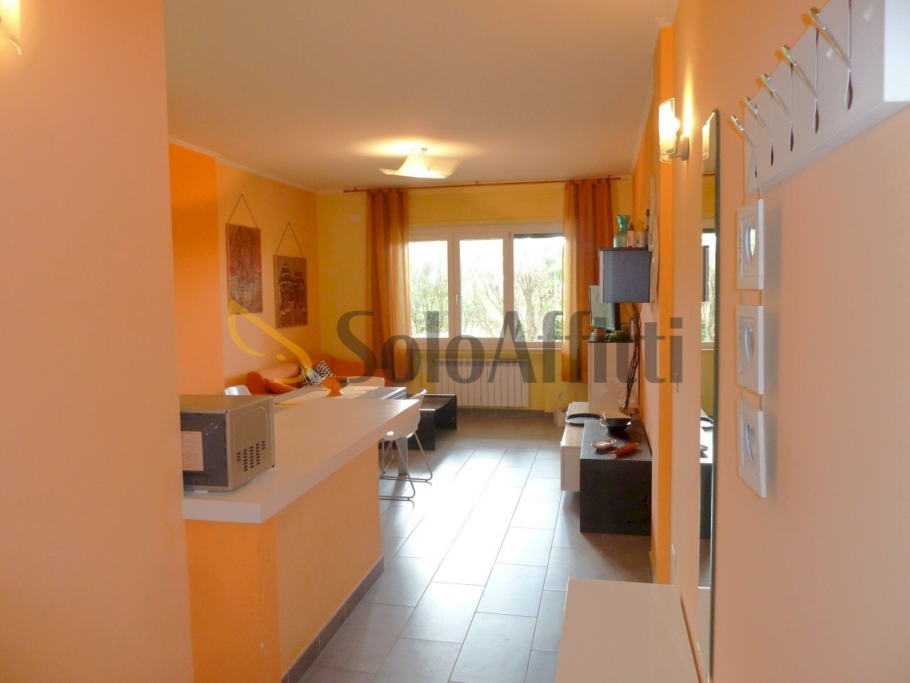 Soggiorno con angolo cottura - Trilocale Corso Felice Cavallotti 340, Sanremo - foto 3