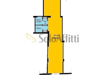 planimetria_vendita.jpg - Locale Commerciale Via Lungomare Stefano Pugliese 4747, Catanzaro - foto 13