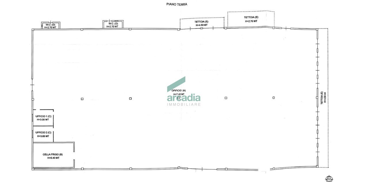 planimetria - Commercial Premises SP54 km 1, Modugno - floor plans 1