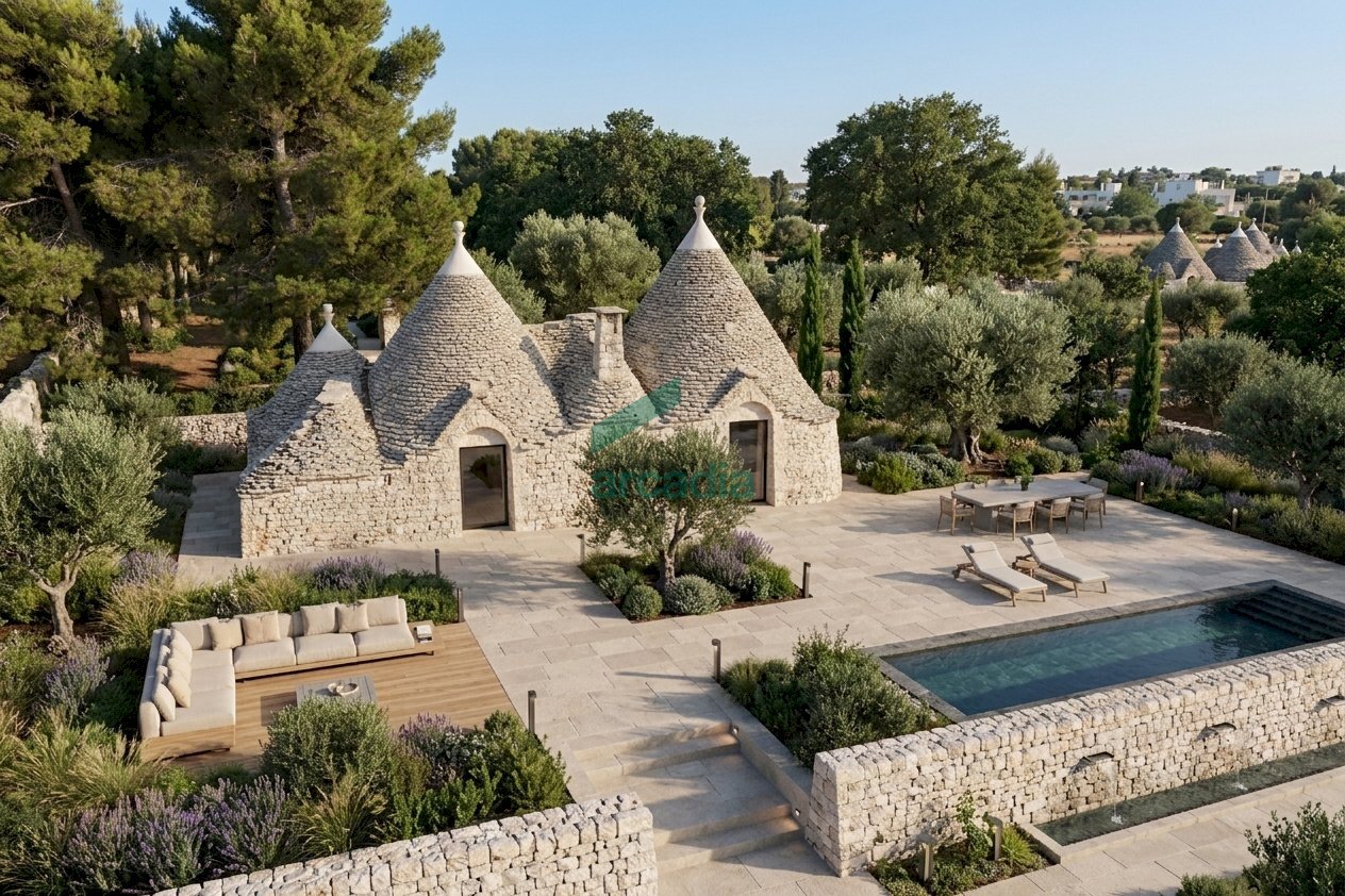 prospetto e ipotesi di ristrutturazione - Casale Contrada Scrasciolla 13, Alberobello - photo 2