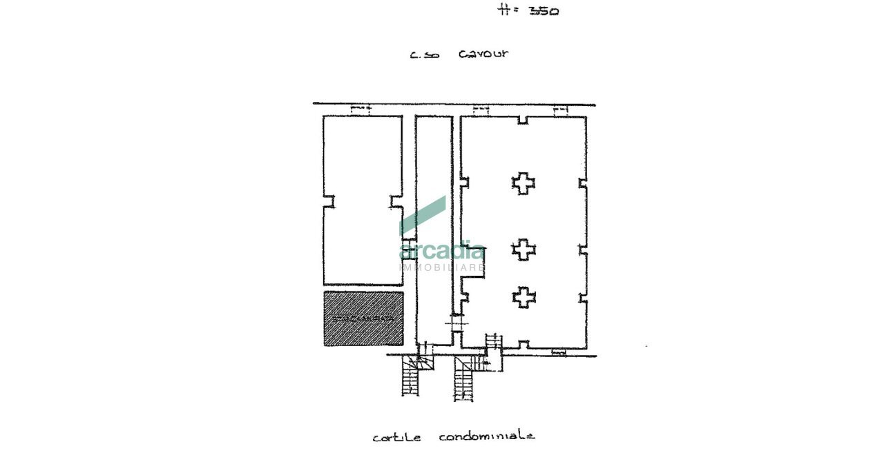 planimetria - Warehouse Corso Cavour 192, Bari - floor plans 1