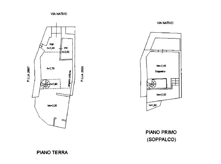 5 - planimetria.jpg - Porzione di casa Via Nativo 96, Modica - planimetria 1