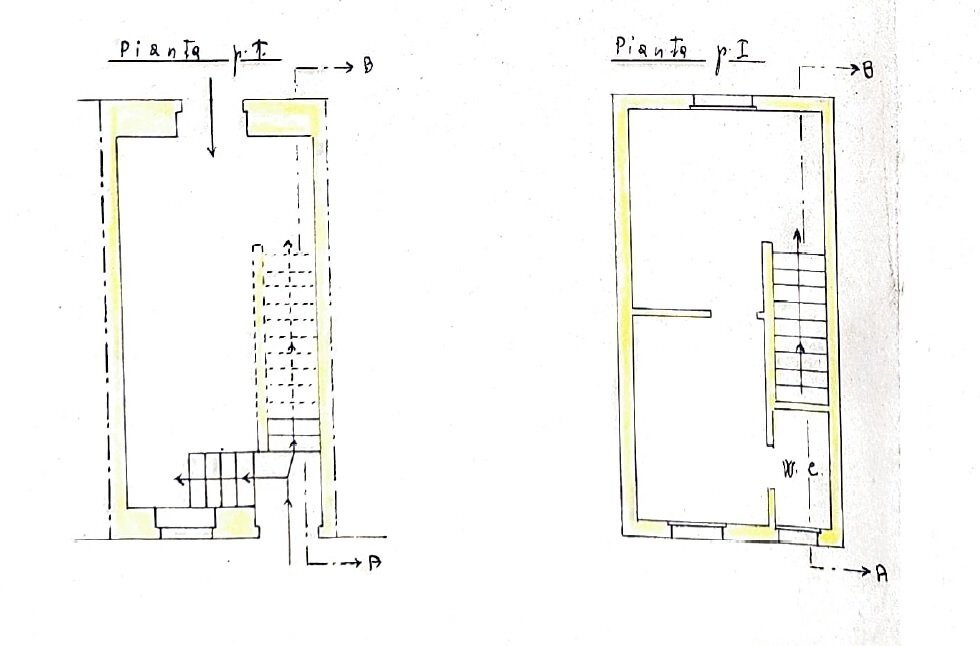 PLANIMETRIA.jpg - Porzione di casa Via Gesù 57, Modica - planimetria 1
