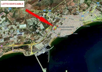 LOTTO EDIFICABILE DALL\'ALTO.jpg - Terreno edificabile Via Marco Polo 25, Pozzallo - foto 6