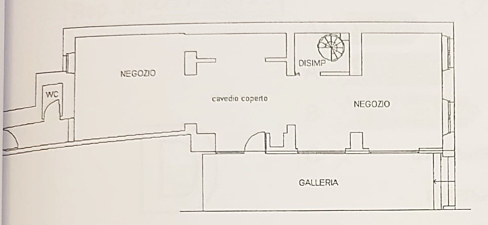 planimetria - Locale Commerciale Via Carlo Goldoni 5, Parma - planimetria 1