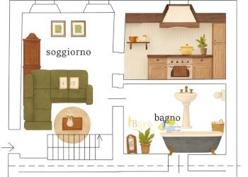 PLANIMETRIA PIANO TERRA.PNG - Villa Via Alla pieve, Sala Baganza - foto 10