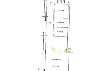 PLANIMETRIA autorimessa + cantine.jpg - Porzione di casa Via Bettino Ricasoli, Parma - foto 23