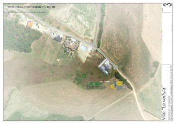 Cafragna vista aerea inserimento lotto.jpg - Terreno edificabile Località Cafragna 6, Fornovo di Taro - foto 2