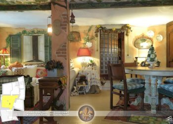 [ENG] - Piano 1 RIALZATO -1- Soggiorno (C) - .jpg - Appartamento Santo Stefano di Magra - foto 2