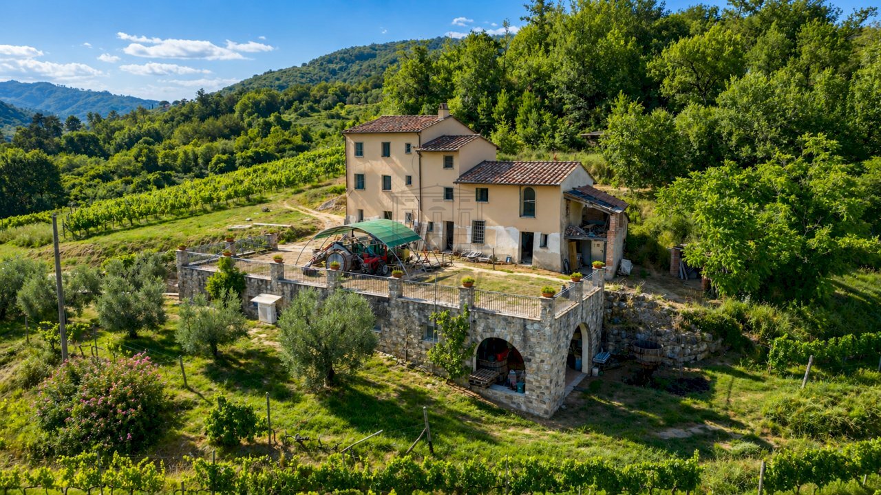 rustico da ristrutturare colline lucca.png - Casale Via Villa Pardini 642b, Lucca - foto 1