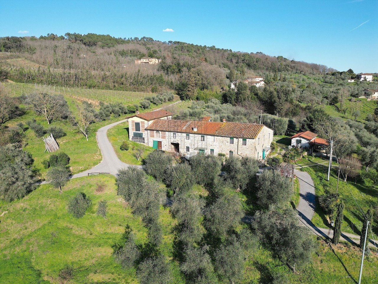 vendesi rustico con giardino lucca collineDJI_0405 - Casale Traversa V Via della Pieve Santo Stefano, Lucca - foto 2