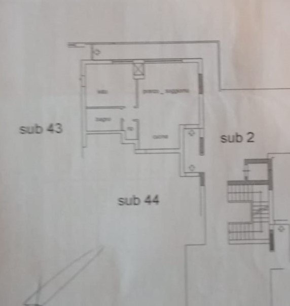 planimetria - Copia.jpg - Bilocale Via Guglielmo Marconi, Reggio di Calabria - foto 1