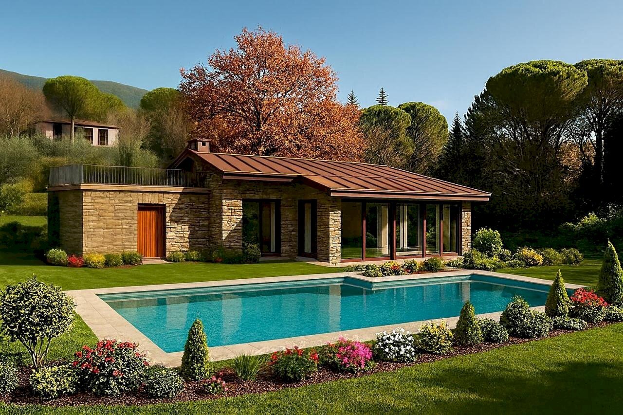 piscina - Casa indipendente Via le Macce snc, Passignano sul Trasimeno - foto 1