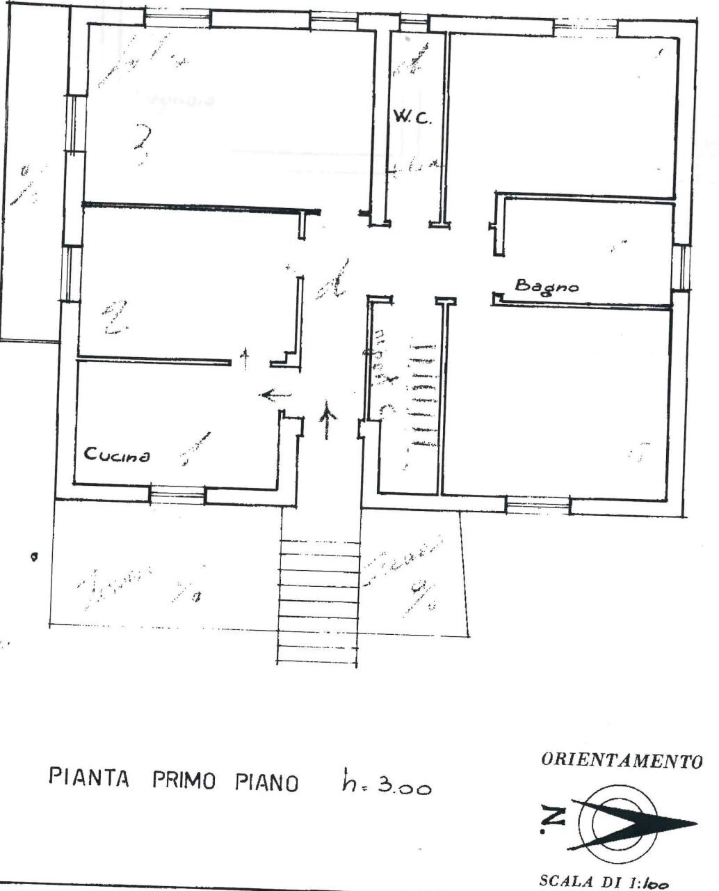 planimetria - Villa Via Francesco Briganti 21, Deruta - floor plans 1