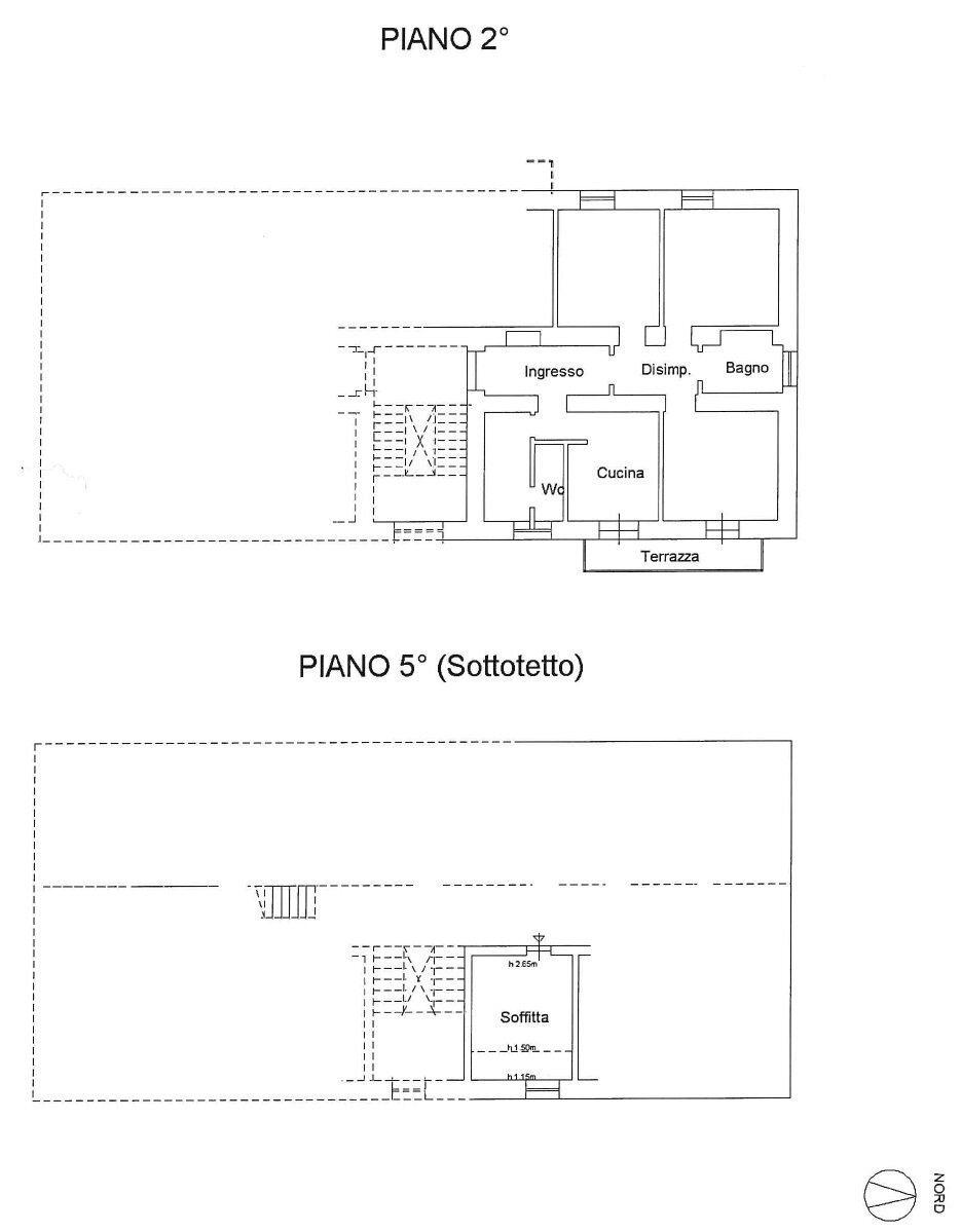 planimetria - Quadrilocale VIA DEI FILOSOFI 53, Perugia - planimetria 1