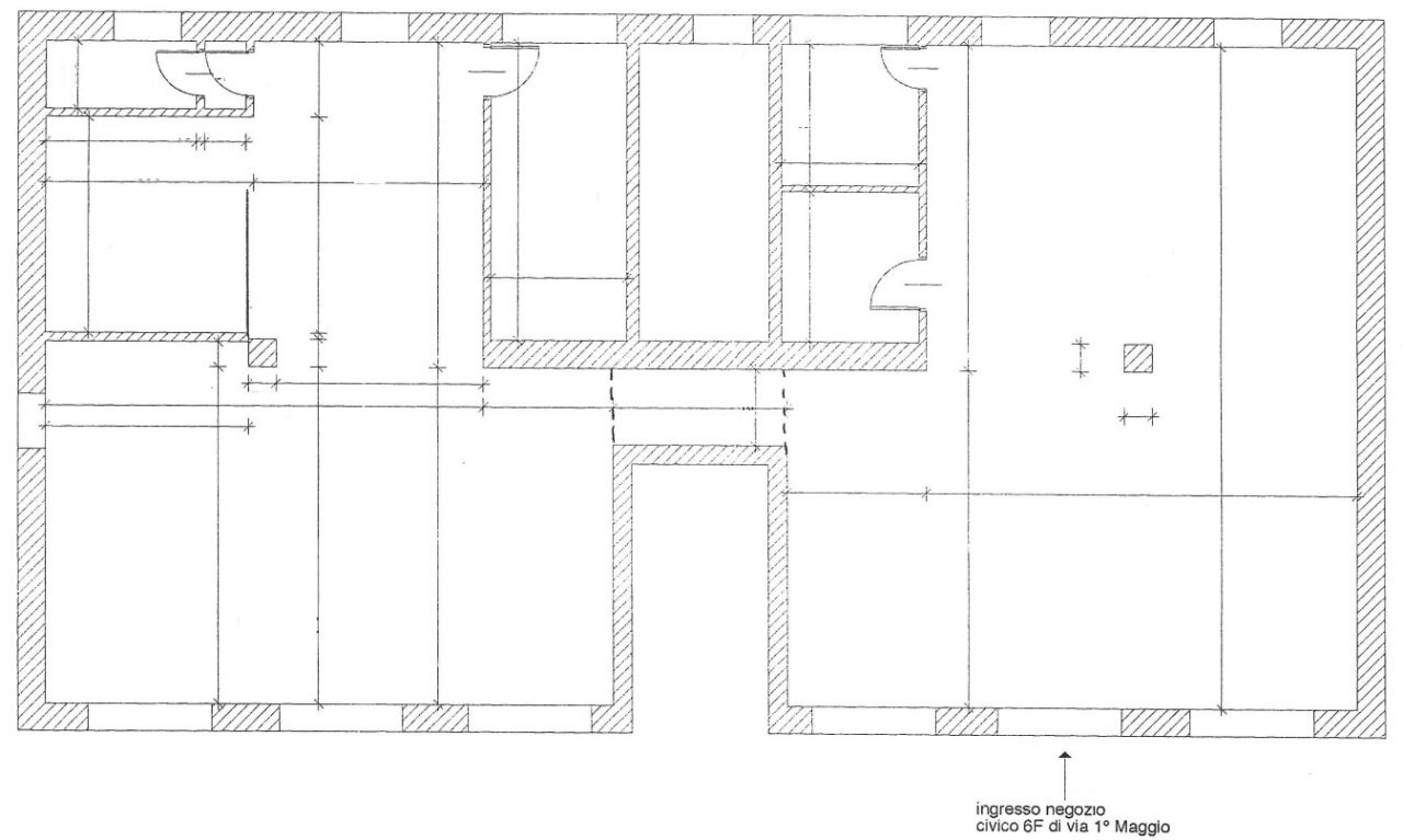 planimetria - Commercial Premises via I Maggio 6F, Perugia - floor plans 1