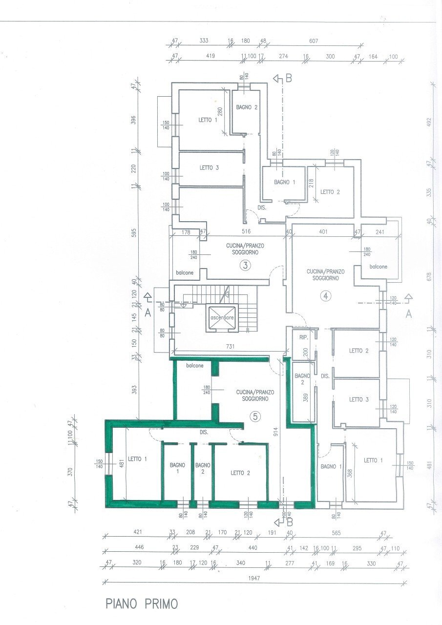 appartamento P1.jpg - Appartamento Via Calzolara, Valsamoggia - planimetria 1
