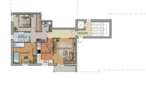 9f5f51fc-4eb4-4aa4-9a7e-fcf621a93935.jpg - Apartment Via zanasi, Valsamoggia - floor plans 1