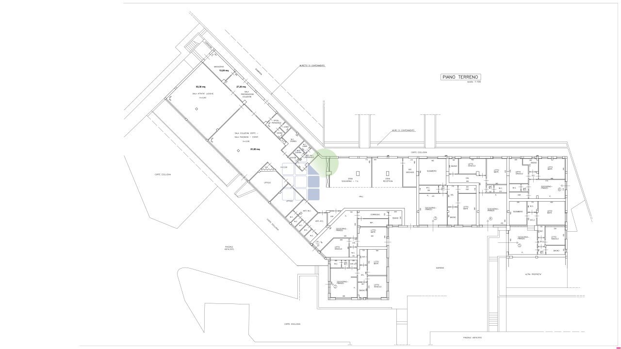 progetto - Apartment Via Aurelia 820, Rosignano Marittimo - floor plans 1