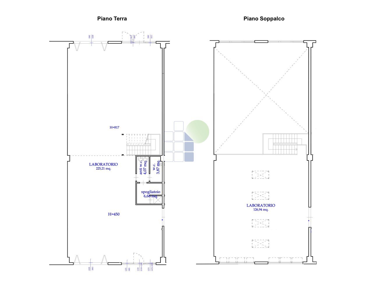 planimetrie - Locale Commerciale Via Cimarosa  111, Livorno - planimetria 1