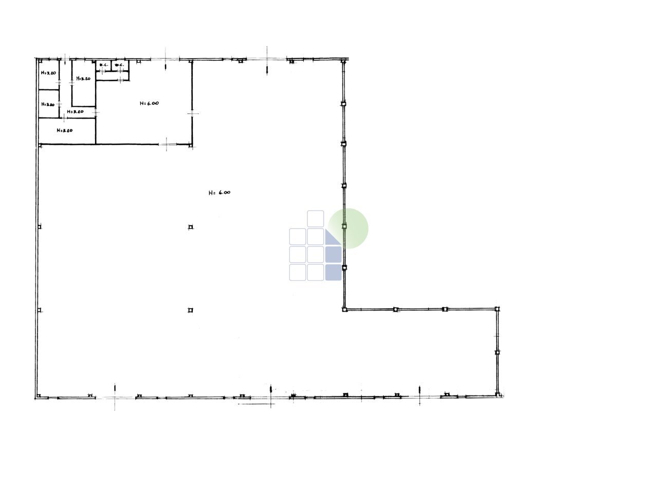 planimetria - Commercial Premises Via per Rosignano 11, Rosignano Marittimo - floor plans 1