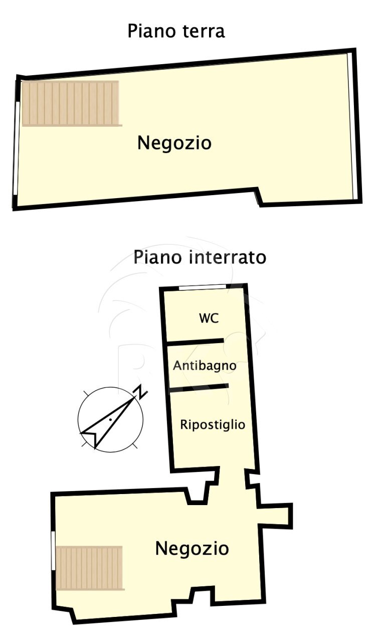 planimetria - Commercial Premises Via San Giuseppe 1, Bologna - floor plans 1