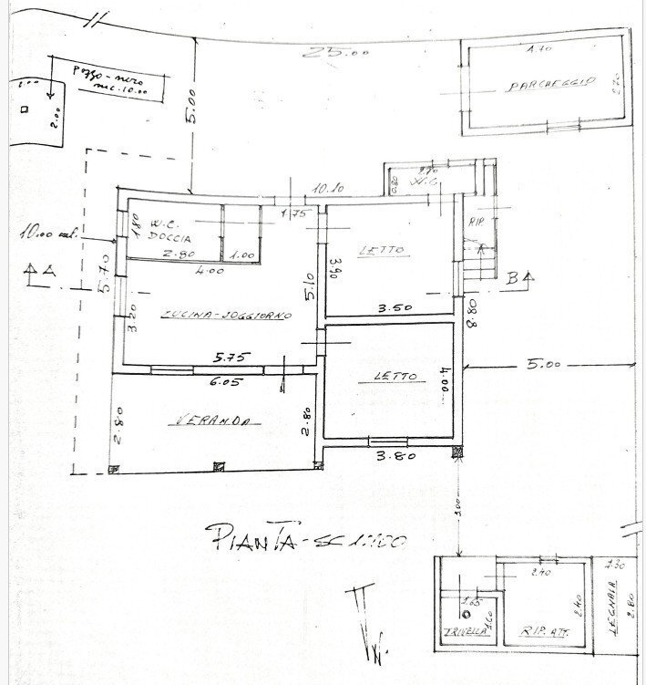 planimetria terrauzza.jpg - Villa Via Vasco de Gama, Siracusa - floor plans 1