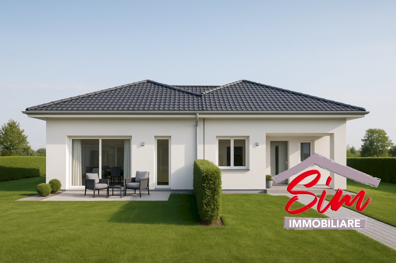 Villa di nuova costruzione in vendita a Sologno - Casa semi indipendente via Sesia  sn, Caltignaga - foto 1