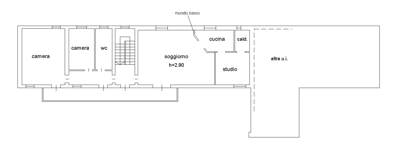 Casa Indipendente Primo Piano - Villa Via IV Novembre sn, Borgolavezzaro - floor plans 1