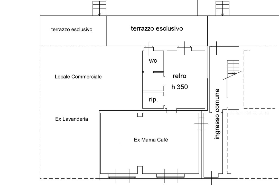 Vendesi Negozi San Paolo Novara.jpg - Locale Commerciale Corso Vercelli 25d, Novara - planimetria 1