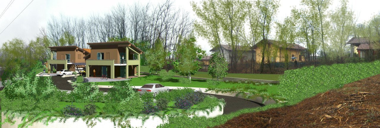 inserimento render 3.jpg - Terreno edificabile Via Campo Sportivo sn, Paruzzaro - foto 2