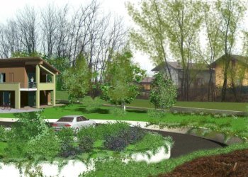 inserimento render 3.jpg - Terreno edificabile Via Campo Sportivo sn, Paruzzaro - foto 2