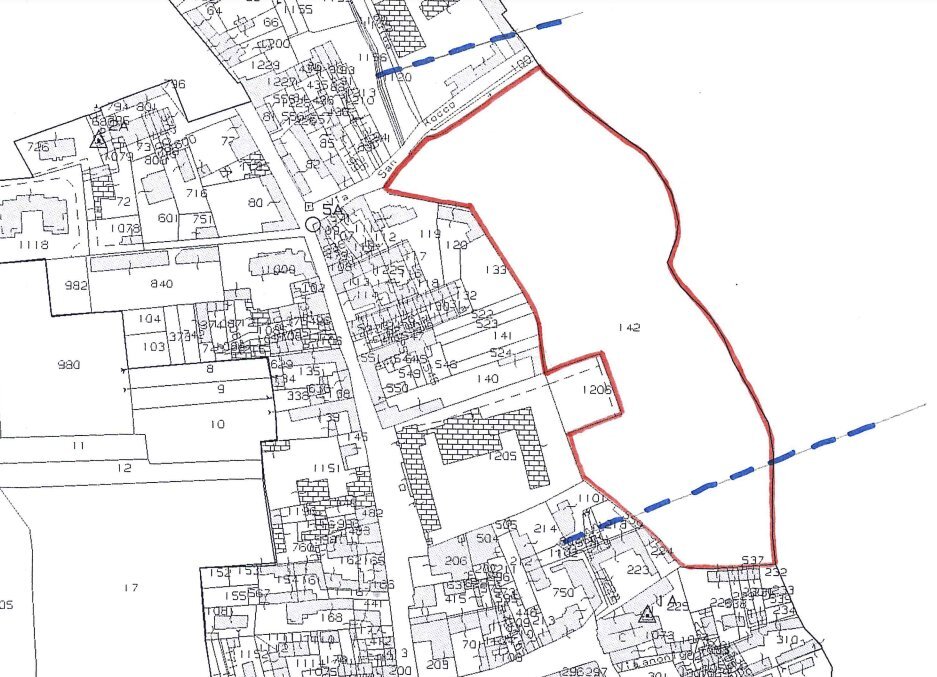 Estratto di Mappa.png - Terreno edificabile Via Gaudenzio Bigliani, Novara - planimetria 1