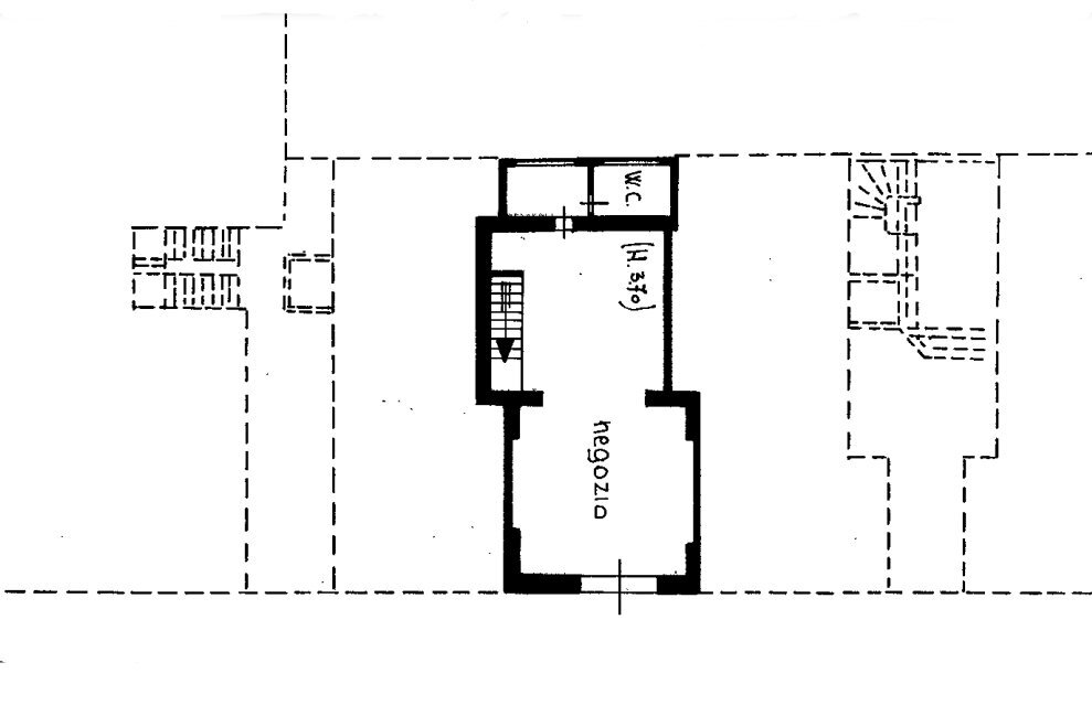 Planimetria Negozio Centro Novara.jpg - Locale Commerciale Corso della Vittoria sn, Novara - planimetria 1