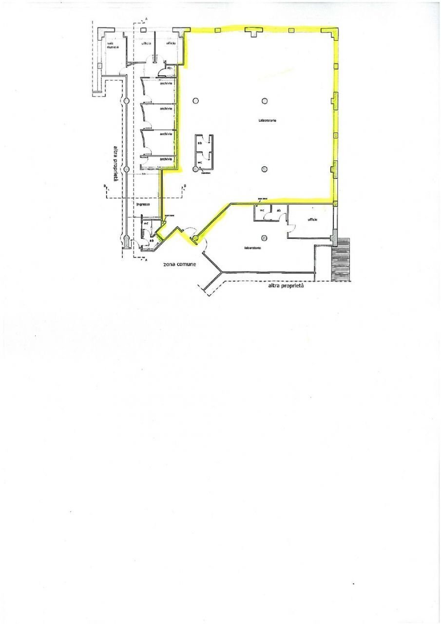 piantina.jpg - Office San Benedetto del Tronto - floor plans 1