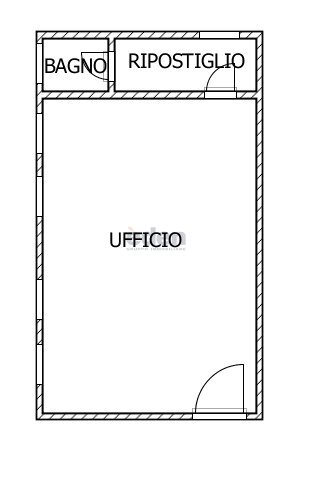 planimetria - Ufficio PIAZZA GUIDO ROSSA 9, Modena - planimetria 1