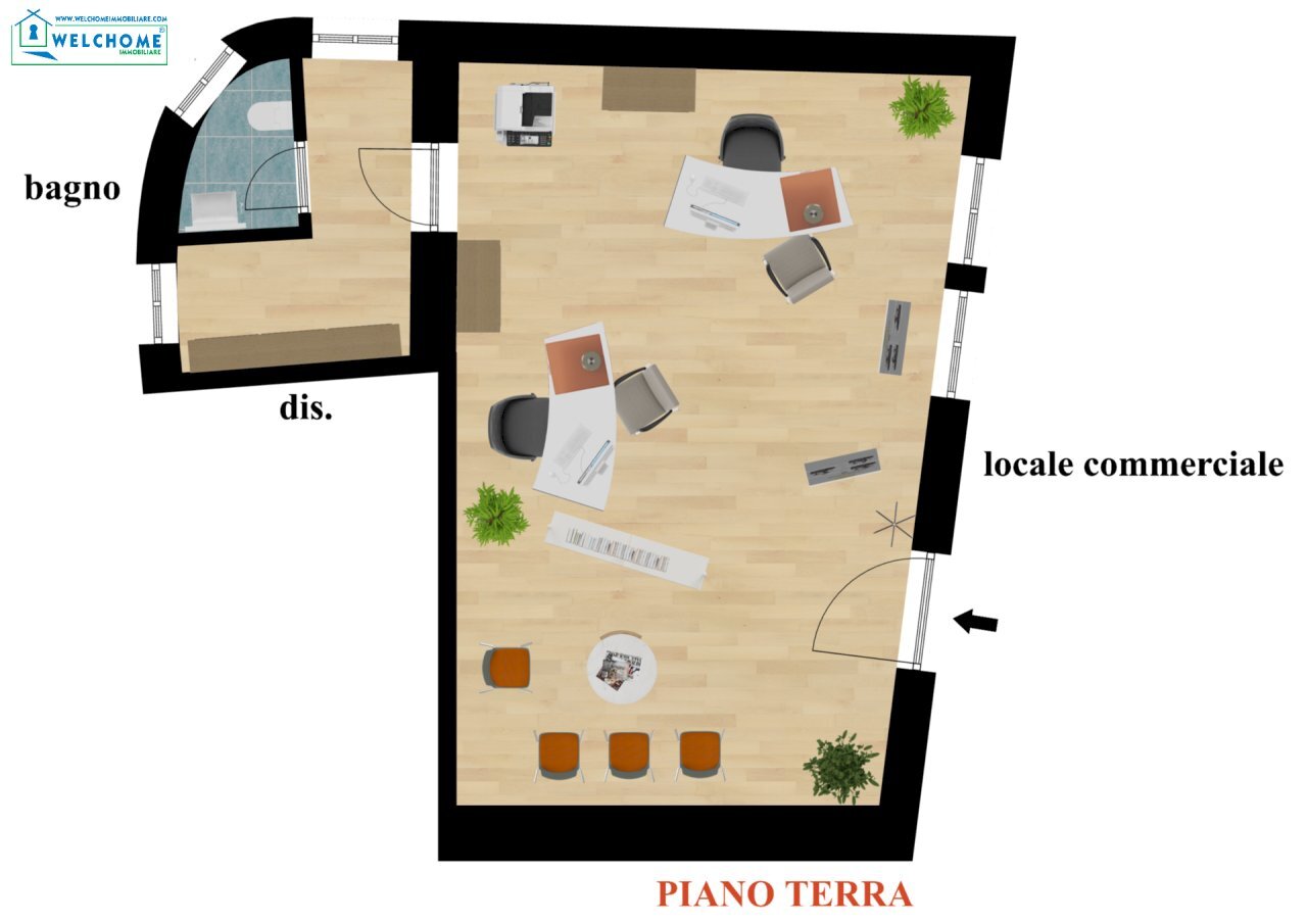 locale 2.png - Locale Commerciale Quartu Sant'Elena - planimetria 1