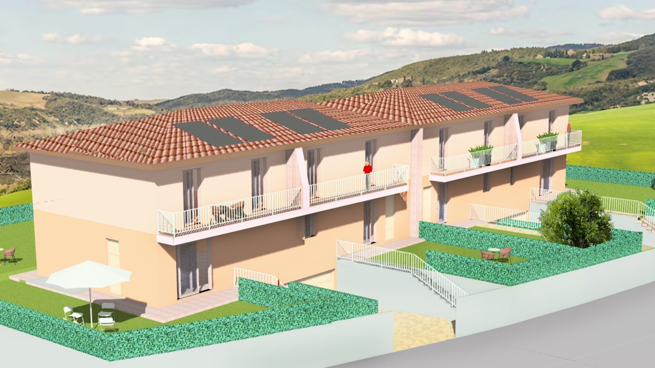 SketchUp [imported] 1.jpg - Terraced Villa Folignano - photo 1