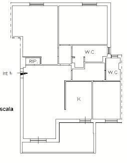 pln lupoli.JPG - Appartamento Via Barone Ottavio Giacchetti 11, San Felice Circeo - planimetria 1
