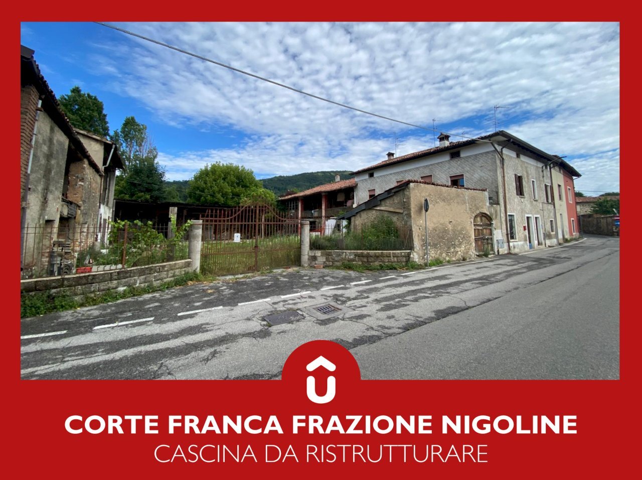 NIGOLINE CASCINA DA RISTRUTTURARE - Casale Via Crocefisso 14C, Corte Franca - foto 1